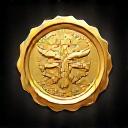 Gold seal icon representing a guarantee